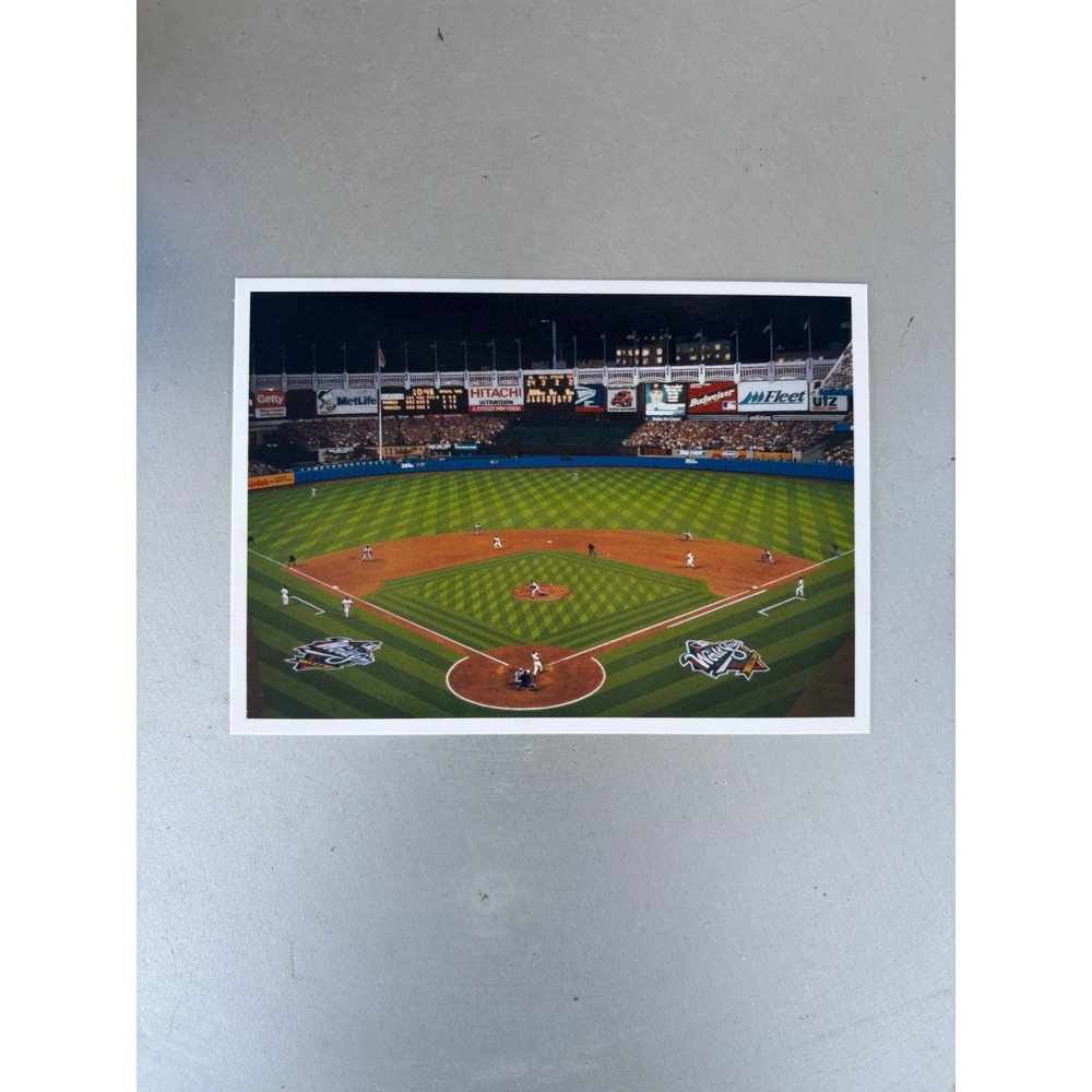 Yankee Classic Slam Bill Purdom 1998 World Series Tino Martinez Promo Photo 6in